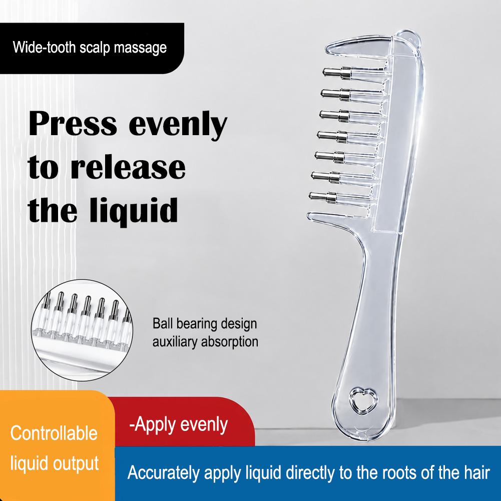 Root Stimulator Liquid - Grzebień do aplikacji olejków do włosów